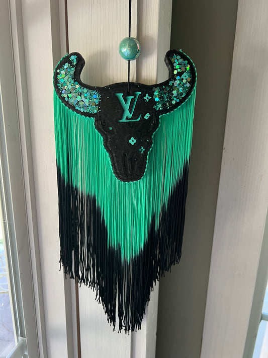 LV Skull Teal