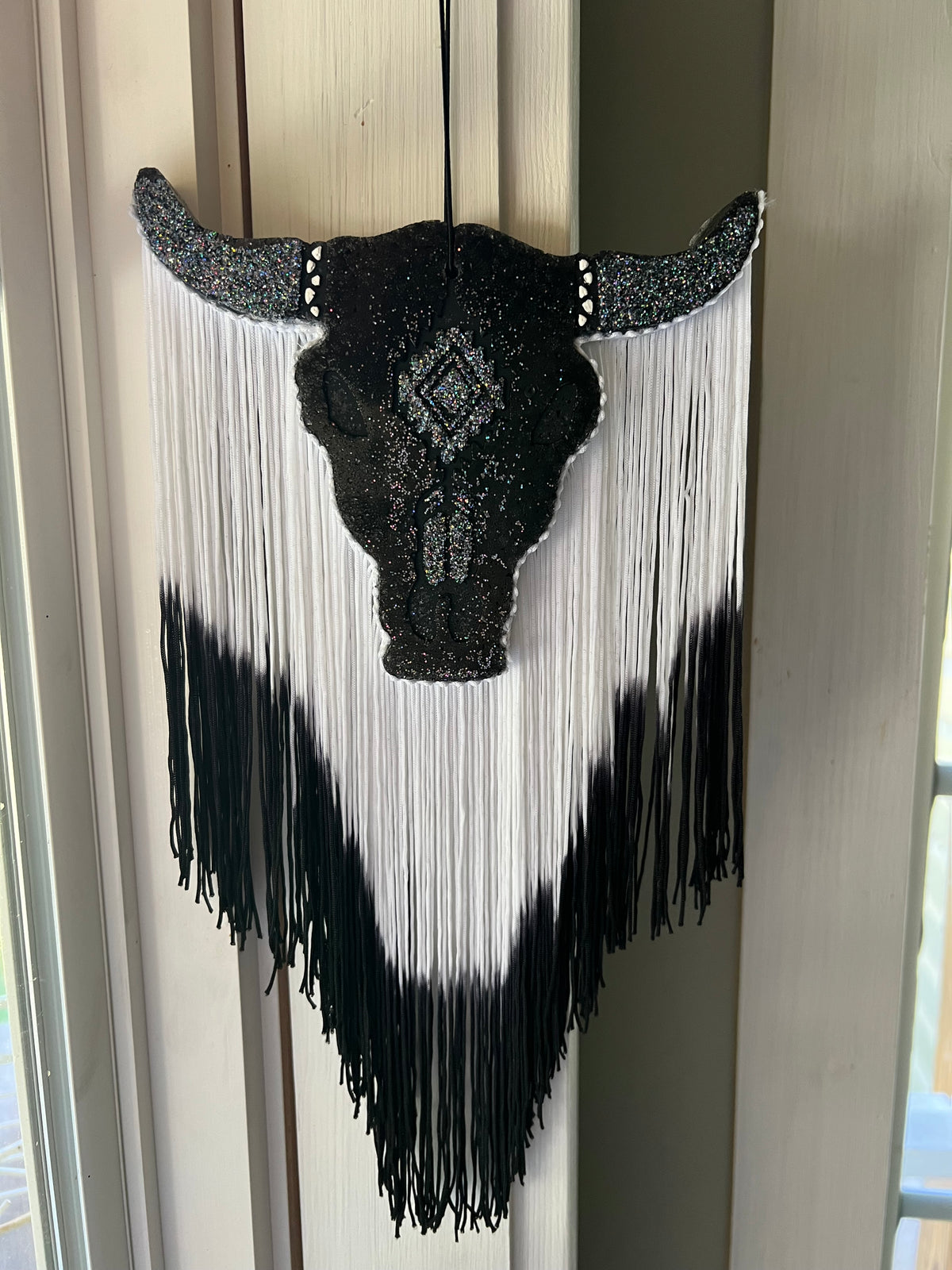 Sparkly Aztec Skull