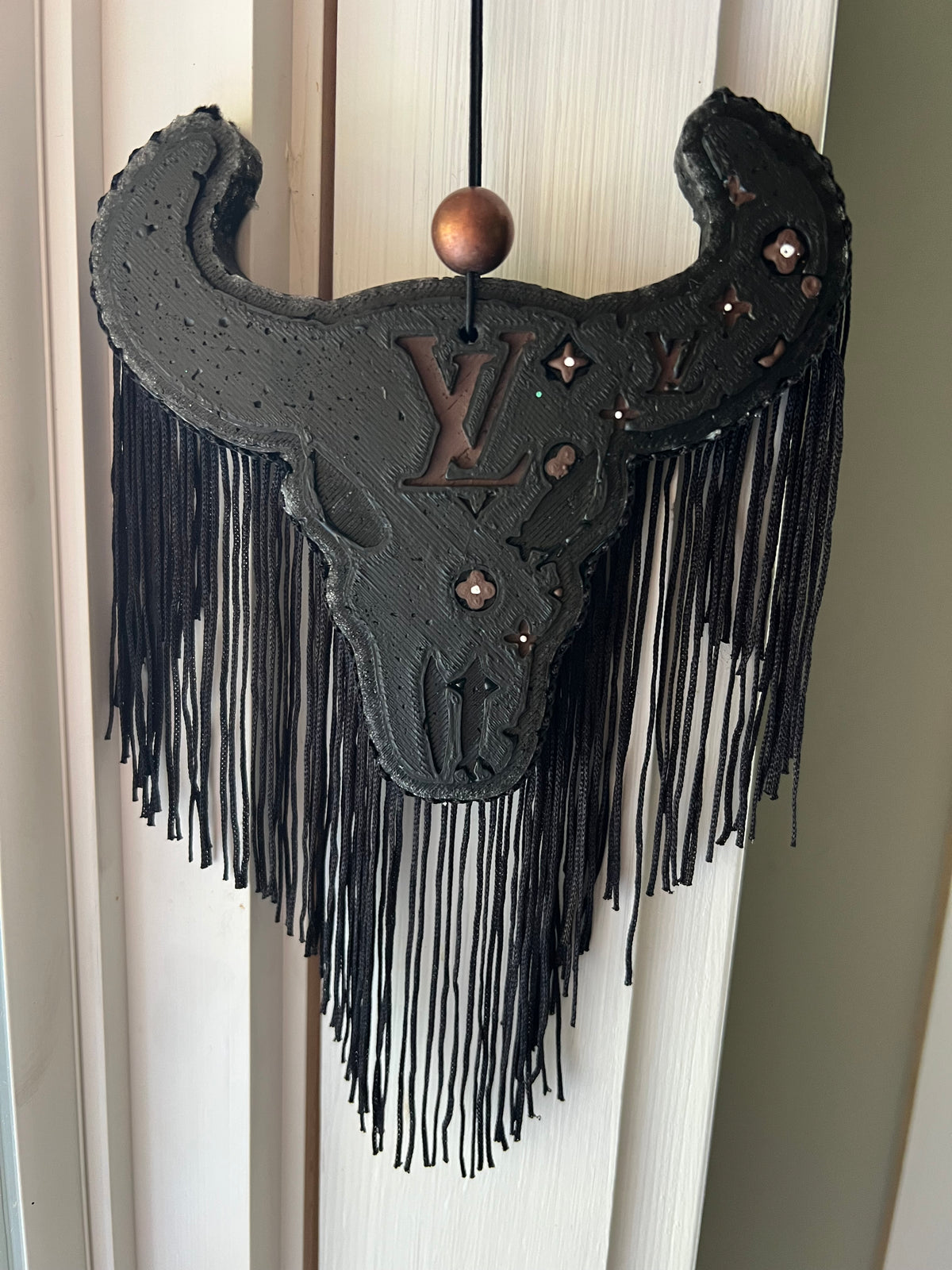 Brown & Black LV Skull