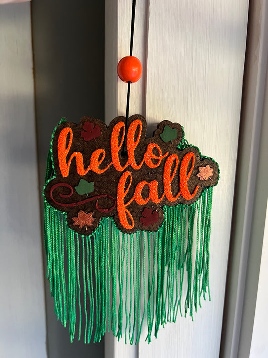 Brown Hello Fall