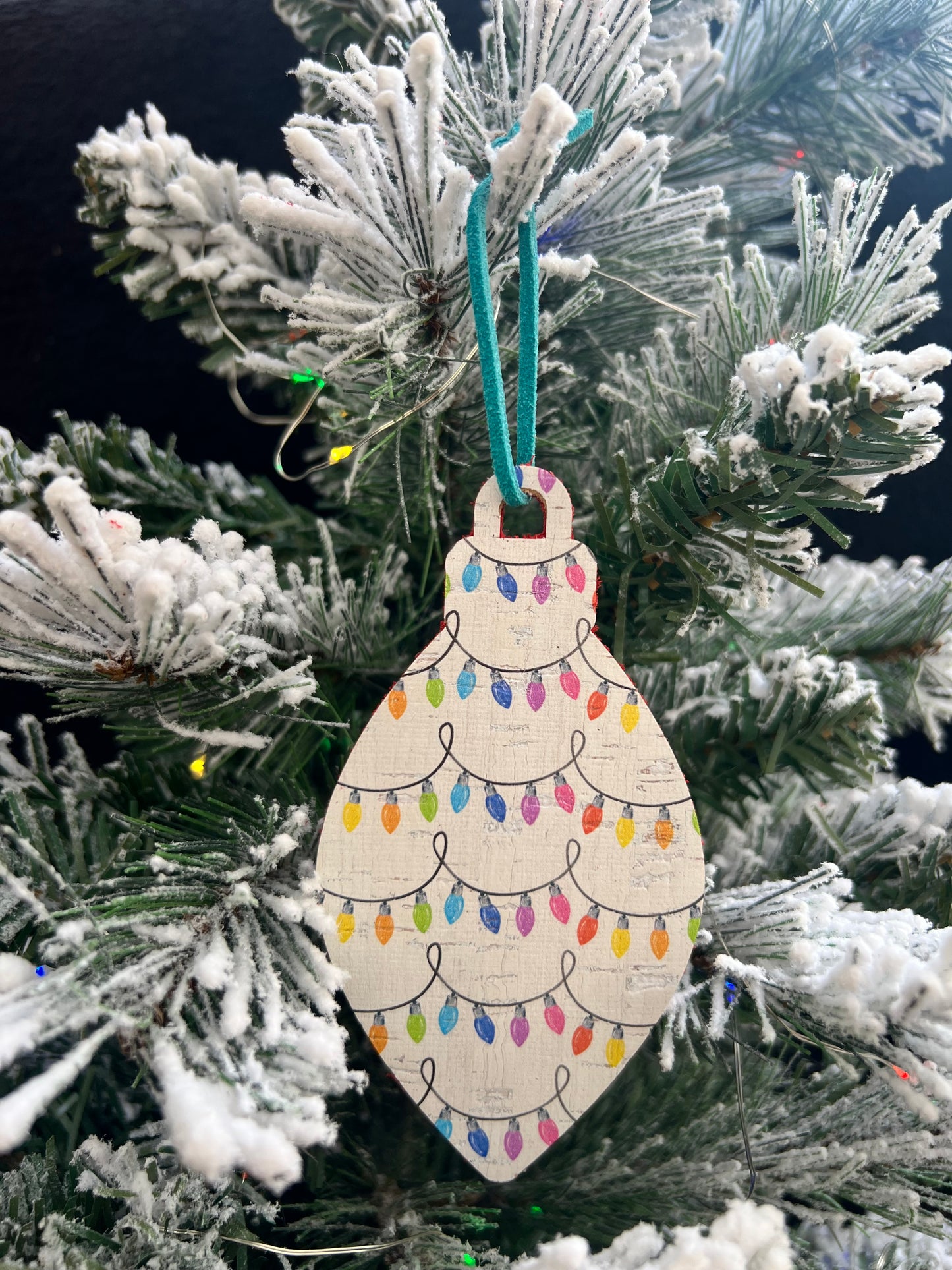 Lit up like a Christmas tree